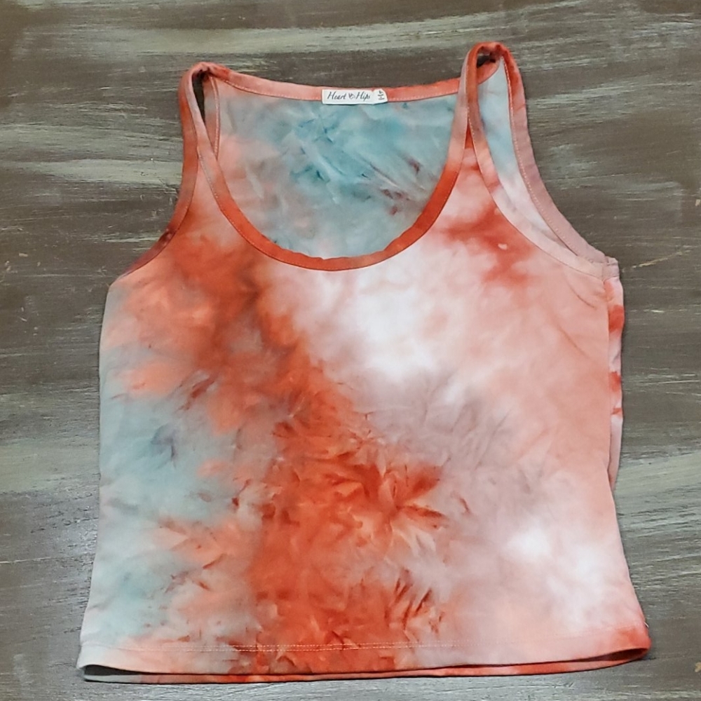 Tie dye crop top